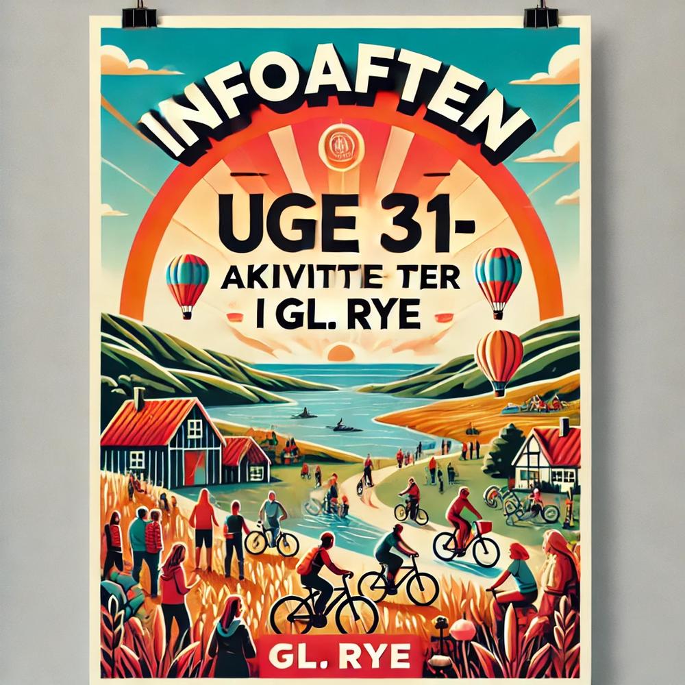 Infoaften om Uge 31 (tidligere Uge30) 